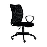 Кресло СН-599 Изи S11/TW01 (обивка: сетка/сендвич, цвет: черный)